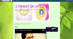 Desktop Screenshot of amentequantica.blogspot.com
