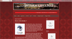 Desktop Screenshot of intermezzonet.blogspot.com