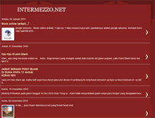 Tablet Screenshot of intermezzonet.blogspot.com