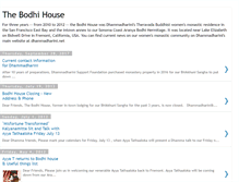 Tablet Screenshot of bodhihouse.blogspot.com