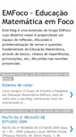 Mobile Screenshot of grupoemfoco.blogspot.com