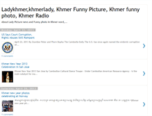 Tablet Screenshot of ladykhmer.blogspot.com