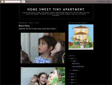 Tablet Screenshot of homesweettinyapt.blogspot.com