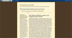 Desktop Screenshot of anxietyfreenaturally.blogspot.com