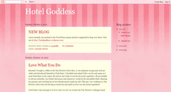 Desktop Screenshot of hotelgoddess.blogspot.com