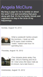 Mobile Screenshot of angelamcclure.blogspot.com