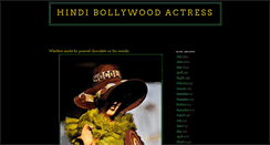 Desktop Screenshot of hindibollywoodactresses.blogspot.com