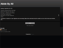 Tablet Screenshot of abidebyall.blogspot.com