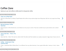 Tablet Screenshot of coffee-zone.blogspot.com