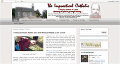 Desktop Screenshot of impracticalcatholic.blogspot.com