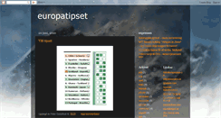 Desktop Screenshot of europatipset.blogspot.com