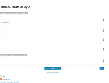 Tablet Screenshot of musicmaearoyo.blogspot.com