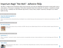 Tablet Screenshot of hotmelt-support.blogspot.com