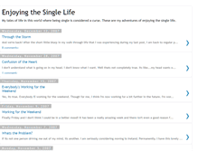 Tablet Screenshot of enjoyingthesinglelife.blogspot.com