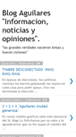 Mobile Screenshot of noticiasaguilares.blogspot.com