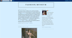 Desktop Screenshot of fashion-museum.blogspot.com