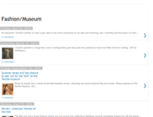 Tablet Screenshot of fashion-museum.blogspot.com