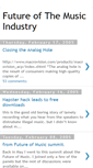 Mobile Screenshot of futureofthemusicindustry.blogspot.com