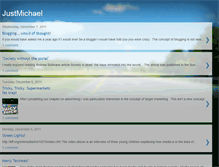 Tablet Screenshot of juustmichael1917.blogspot.com