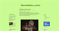 Desktop Screenshot of manualidadesypunto.blogspot.com