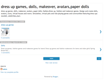 Tablet Screenshot of dress-up-games-kids.blogspot.com