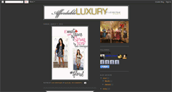 Desktop Screenshot of luciboutique.blogspot.com