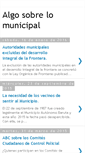 Mobile Screenshot of algomunicipal.blogspot.com