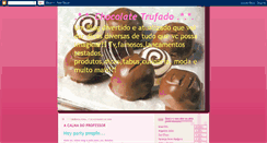 Desktop Screenshot of chocolatetrufado.blogspot.com