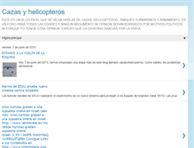 Tablet Screenshot of cazasyhelicopteros.blogspot.com