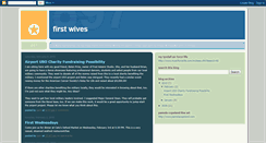 Desktop Screenshot of firstafwives.blogspot.com