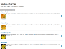 Tablet Screenshot of cookingcorner-sumi.blogspot.com