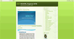 Desktop Screenshot of ko-kita.blogspot.com