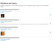 Tablet Screenshot of herdeirosdofuturo.blogspot.com