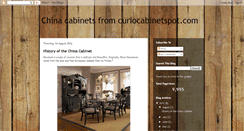 Desktop Screenshot of chinacabinet.blogspot.com
