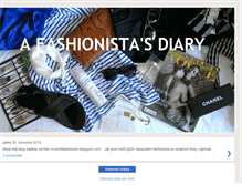 Tablet Screenshot of czechfashionista.blogspot.com