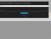 Tablet Screenshot of martinhenryamericancomposer.blogspot.com