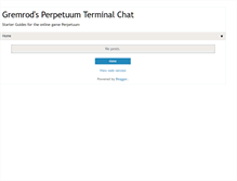 Tablet Screenshot of gremrod.blogspot.com