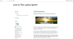 Desktop Screenshot of liveinthelatinospirit.blogspot.com