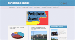 Desktop Screenshot of periodismejuvenil.blogspot.com