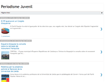 Tablet Screenshot of periodismejuvenil.blogspot.com