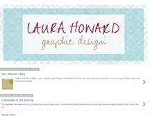 Tablet Screenshot of laurahoward-design.blogspot.com