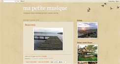 Desktop Screenshot of mapetitemusique.blogspot.com