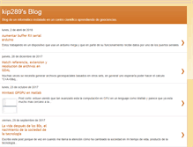 Tablet Screenshot of kip289.blogspot.com