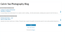 Tablet Screenshot of calvinyaophotography.blogspot.com
