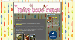 Desktop Screenshot of misscocoeats.blogspot.com