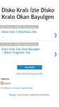 Mobile Screenshot of disko-krali-izle.blogspot.com