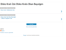 Tablet Screenshot of disko-krali-izle.blogspot.com