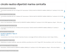 Tablet Screenshot of diportisticorricella.blogspot.com