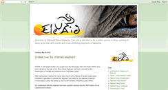 Desktop Screenshot of elephantsmalaysia.blogspot.com