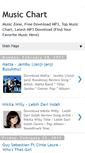 Mobile Screenshot of music-chart.blogspot.com